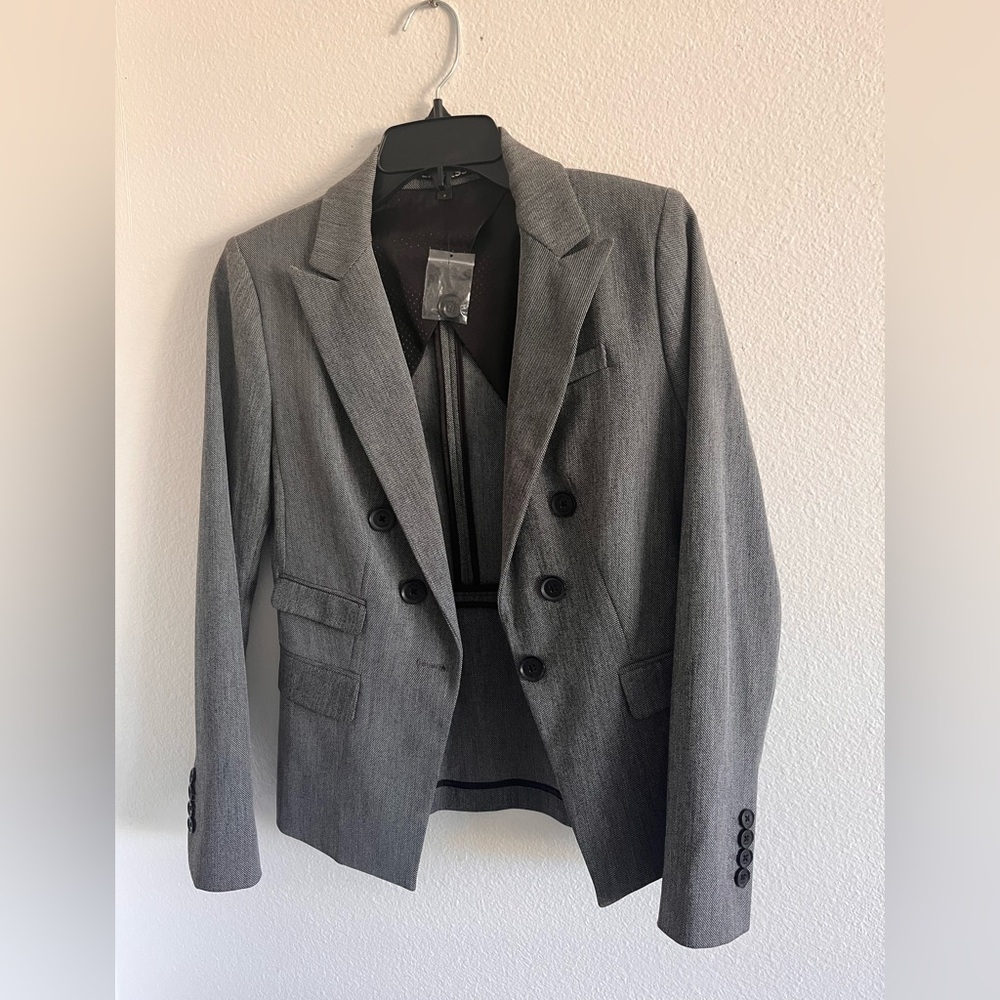 Express Gray Blazer